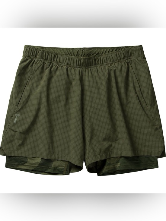 Roark Other - Roark | Bommer 3.5” Running Shorts | Olive Green | Size XS